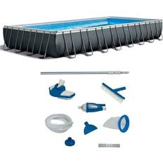 Intex Freestanding Pools Intex 32ft x 16ft x 52in Ultra XTR Rectangular Pool Set with Maintenance Kit