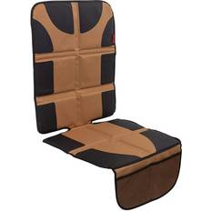 Car Seat Protectors Lusso Gear Car Seat Protector Thick Padding Durable Waterproof PVC Leather X-Large Tan