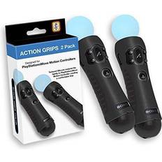 Playstation move controller VR - Virtual Reality RDS Industries 2 Pack Action Grips for PlayStation Move Motion Controllers