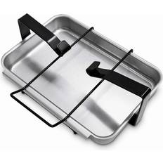 Weber Drip Trays Weber Drip Pan Catch And Holder For Gas Grills 7515 - Silver