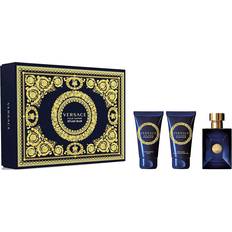Versace Dylan Blue Gift Set EdT 50ml + Shower Gel 50ml + Aftershave Balm  50ml • Price »