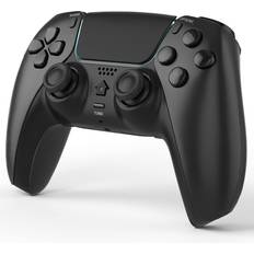 Wireless Controller Compatible with PS4/Pro/Slim Console Game pad  Controller for ps4 Controller Built-in Motion Motors (Black)