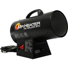 Black Construction Fans Mr. Heater MH125QFAV Forced Air Liquid Propane