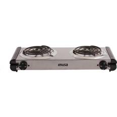 Imusa Built in Cooktops Imusa GAU-80312US Electric Double Burner