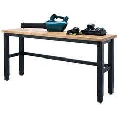 Work Benches Trinity 72 x 19 in. Height Adjustable Workbench instock TSM-7202