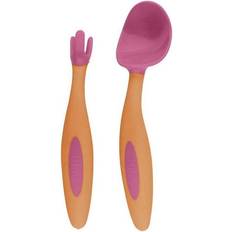 b.box First Cutlery Set, Spoons and Cutlery, Pink
