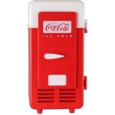 Mini fridge for dorm Coca-Cola CCRF01 Red
