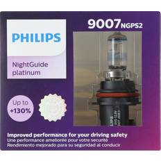 Xenon Lamps Philips 9007 NightGuide Platinum Headlight Bulbs (Pair)