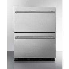 Freestanding Refrigerators Summit SP6DBS2D7ADA 24" Wide 2-Drawer All ADA