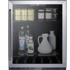 Integrated Refrigerators Summit 24" ADA Compliant Commercial Compact Silver