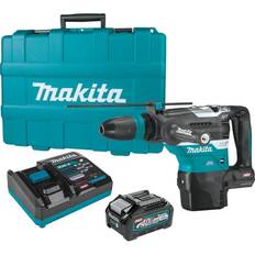 Makita Hammer Drills Makita 40V Max XGT Brushless Cordless 1-9/16 in. AVT Rotary Hammer Kit, AFT, AWS Capable (4.0Ah)