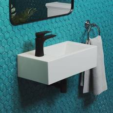 Glazed Ceramics Bathroom Sinks Swiss Madison SM-WS315 Voltaire