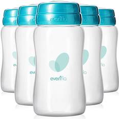 Baby Bottle Evenflo Advanced Breast Milk Collection Bottles, 5oz 6 Pack