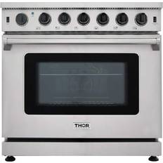Thor Kitchen Gas Ranges Thor Kitchen 36"" 6.0 Silver