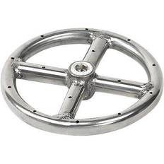 Gas Grills Signature 6" Stainless Steel Single-Ring Natural Burner W/1/2" Inlet