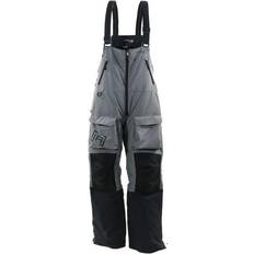 Clam Wader Trousers Clam IceArmor EdgeX Bib for Men Black/Gray