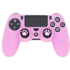 Controller Add-ons Controller Skin BRHE DualShock 4 Grip Anti-Slip Silicone Cover Protector Case for Sony Slim/PS4 Pro