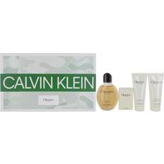 Calvin Klein Men Gift Boxes Calvin Klein Obsession Gift Set EdT 125ml + Shower Gel 100ml + After Shave Balm 100ml + EdT 20ml