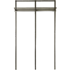 Stål Kleshengere Elfa 2 Sections Kleshenger 124.2x214cm