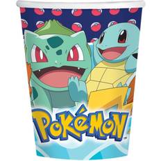 Amscan Paper Cups Pokemon 250ml 8-pack