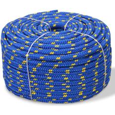 Marine Ropes vidaXL Marine Rope Polypropylene 8 mm 100 m Blue