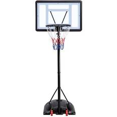 Basketball Hoops Yaheetech 7.2-9.2FT Height-Adjustable Basketball Hoop