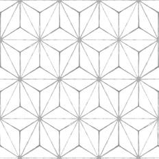White Tiles None FloorPops FP2481 30.5x30.5cm