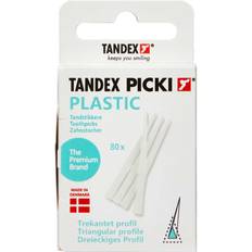 Tandex hvid plast trekantet - 960 stk