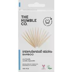 Tannpirkere The Humble Co. Bamboo Toothpicks 100 Pack
