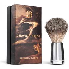 Benjamin Barber Barberingstilbehør Benjamin Barber Classic Shaving Brush Chrome (1 stk)