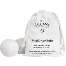 Tekstilrens Five Oceans Dryer Ball Wool 4 pcs