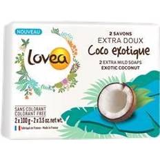 Kokos Kroppssåper Lovea Exotic Coconut Extra Mild Soap Set 1 set