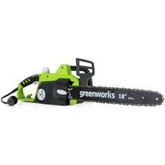 Greenworks Garden Power Tools Greenworks 145 Amp 18 Corded Electric Chainsaw 20332