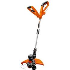 Worx Grass Trimmers Worx 15 in. 6 Amp Corded Electric String Trimmer, Edger with Telescopic Straight Shaft and Pivoting Head