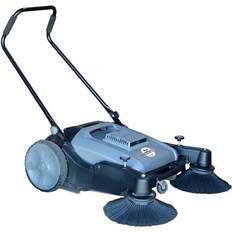 Tomahawk Sweepers Tomahawk Commercial 38 in. Push Sweeper with Triple Power Brooms, TOS38