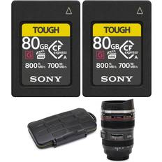 Sony Memory Cards & USB Flash Drives Sony 80GB CFexpress Type A Tough Series 2-Pack Bundle