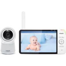 Vtech smart baby monitor Child Safety Vtech Rm7754Hd 7" Smart Wi-Fi 1080P Video Monitor White White 7in