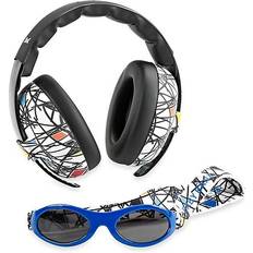 Baby Banz Size 0-2 Years Earbanz Hearing Protection With Sunglasses In Multicolor Multi Headphones
