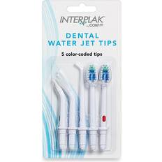 Conair Interplak 5-Pack Dental Water Jet Replacement Tips White/multi