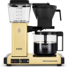 Yellow Coffee Makers Moccamaster 53927 KBGV 10-Cup Coffee Maker Butter
