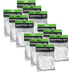 Champion Sports Basketball Champion Sports Economy Basketball Net, Set of 12 White
