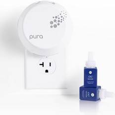 Pura Smart Home Fragrance Device Starter Kit, Pacific Aqua with Yuzu Citron, White