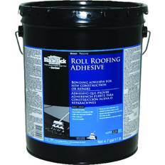 Black Plastic Roofing Black Gloss Asphalt Roll Roofing Adhesive 5 Gallon