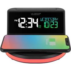 Mains Alarm Clocks LA CROSSE TECHNOLOGY 617-148 Wireless Charging