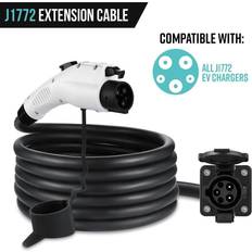 Electric Vehicle Charging 40' Extension Cable for J1772 EV Chargers