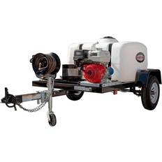 Pressure & Power Washers Simpson Cold Water Professional Gas Pressure Washer Trailer 4200 PSI