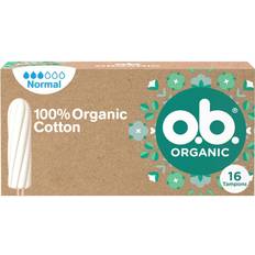 O.b. Hygieneartikler O.b. Organic Tampons Normal 16-pack