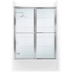 Sliding glass shower doors Coastal Shower Doors Newport Framed Sliding
