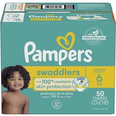 Pampers size 6 Baby Care Pampers Size 6 50-Count Swaddlers Disposable Diapers