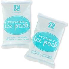 J.L. Childress Baby Food Containers & Milk Powder Dispensers J.L. Childress 2-Pack Reusable Ice Packs White White 2 Pack